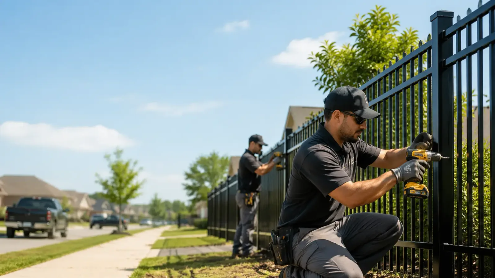 Metal Fence Installation in Wilson, LA